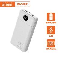 ราคา Basike พาวเวอร์แบงค์ power bank 20000mah พาวเวอแบงค์แท้ แบตสำรอง เพาเวอแบงค์แท้ มาตาฐานมอก รับประกัน1ปี (15893813097)