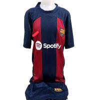 ราคา ชุดบอลกีฬาเด็ก ทีมสโมสรบาร์เซโลน่า ยูไนเต็ด Football CLUB ชุดล่าสุดปี 2023 2024 ปีล่าสุด ชุดเย้า เยือน ราคาถูก (19083919940)