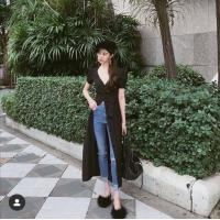 ราคา พร้อมส่ง S XL JISOO 68 Dress เดรส เดรสสีดำ เดรสสีขาว เดรสสีดำสไตล์เกาหลี เดรสยาว เดรสออกงาน เดรสผู้หญิง เดรสแฟชั่นสวยๆ เดรสสาวอวบ เดรสยาวคอวี (11528684210)