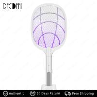 ราคา แร็กเก็ต Bug Zapper ไฟฟ้านักฆ่ายุงFruit Fly Swatter Zap Two In One USB Rechargeable Electronic Swatter Pest Controlโคมไฟ LEDตาข่ายนิรภัย3ชั้นปลอดภัยต่อการสัมผัส (14947581812)