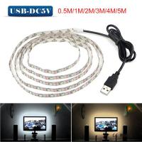 ราคา ทีวีเทปโคมไฟตกแต่งไฟแบ็คไลท์5V ทีวี LED เทปไฟพื้นหลังแถบ LED USB (17282530103)