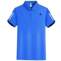 ราคา Adidas เสื้อโปโลธุรกิจของผู้ชายเสื้อยืดลำลองแขนสั้นคอปกกีฬา (14337051327)