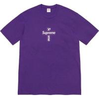 ราคา Supreme 20FW เสื้อยืดแขนสั้นพิมพ์ลายโลโก้ Cross Boxlogo (18602635464)