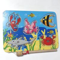 ราคา ของเล่นไม้ ชุดตกปลา wood toy (14715463435)