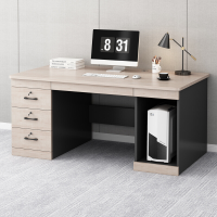 ราคา โต๊ะสำนักงาน โต๊ะผู้บริหารโต๊ะสีขาว โต๊ะผู้บริหาร โต๊ะคอมพิวเตอร์ สวยหรู ราคาสุดคุ้ม ประกอบง่าย แข็งแรง ใช้งานได้นาน (21066439907)