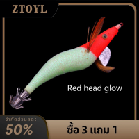 ราคา ZTOYL เบ็ดปลาหมึกตะขอไม้กุ้งปลาหมึกไม้กุ้งเรืองแสงทำจากไม้กุ้งเหยื่อปลอมเหยื่อตกปลากุ้งปลอม (20996426069)