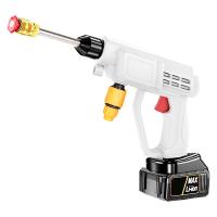 ราคา HUANXIAOGUO เครื่องฉีดน้ำแรงดันสูง แบตเตอรี่ 1ก้อน 2ก้อน แรงดันน้ำแรง ทำโฟมได้ ล้างรถ ล้างพื้น รดน้ำต้นไม้ เครื่องฉีดน้ำ เครื่องล้างรถ ปืนฉีดน้ำแรงดันสูง เครื่องฉีดแรง ปืนฉีดน้ำลางรถ ฉีดน้ำไร้สาย ฉีดน