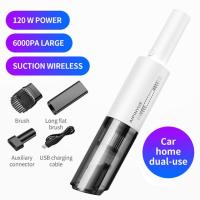 ราคา Handheld Wireless Vacuum Cleaner Rechargeable Cyclone Suction Car Vacuum Cleaner Cordless WetDry Auto Portable for Car Home (12284849807)