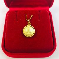 ราคา จี้หลวงพ่อโสธร หลังชินราช เลี่ยมทองแท้75 กันน้ำ (1435574518)