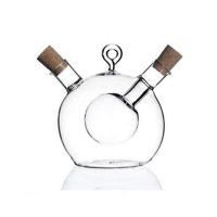 ราคา Olive Oil and Vinegar Dispenser 2 in Glass Bottle Oil and Vinegar Bottle with Cork Stopper (20303162402)