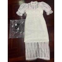 ราคา ชุดเดรสผู้หญิง เดรส ชุดเดรส dress เดรสผู้หญิง ชุดเดรสสวยๆหรู ชุดเดรสสีขาวงานป้ายมือ1สวยหรู (20144448639)