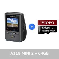 ราคา VIOFO A119 mini 2 กล้องติดรถ 2K 60FPS ระบบควบคุมด้วยเสียง 5GHz Wi Fi GPS (20991747757)