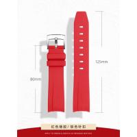 ราคา สายนาฬิกายางสำหรับ Omega X Swatch Joint MoonSwatch Constellation Sports 20มม สายนาฬิกาปลายโค้งสำหรับนาฬิกา Rolex (19645726994)