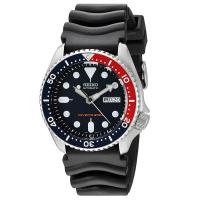ราคา นาฬิกาข้อมือ SEIKO Automatic Diver 200m ขอบ Pepsi รุ่น SKX009k1 สายยาง นาฬิกาผู้ชาย ออโตเมติก (21166786666)