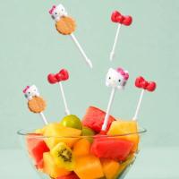 ราคา ชุดส้อมผลไม้พลาสติกการ์ตูนน่ารัก Sanrio Hello Kittys ชุดส้อมเค้กสร้างสรรค์สวยงามของขวัญสำหรับเด็กผู้หญิง6 8 10ชิ้น (20891837530)