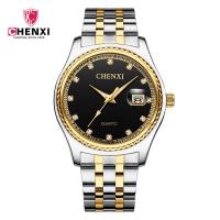 ราคา CX 8204B ปฏิทินนาฬิกาควอทซ์คู่ของผู้ชายธุรกิจ Chenxi (17681747909)