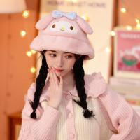 ราคา Sanrio ของแท้ตุ๊กตาน่ารักการ์ตูนหมวกกันหนาวฤดูหนาวเพิ่มกำมะหยี่แมวคิตตี้หมวกชาวประมงน่ารัก (20955301670)
