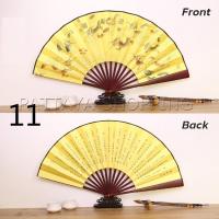 ราคา Pattaya พัดผ้าไหม สไตล์จีน พับได้ folding fan (20720278867)
