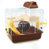 ราคา กรงหนูแฮมเตอร์ กรงหนูแฮมเตอร์พร้อมอุปกรณ์และของเล่น กรงหนูแฮมเตอร์2ชั้น รุ่นB (17404780540)