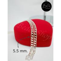 ราคา สร้อยคอเงินแท้ สร้อยคอเงิน สร้อยผู้ชาย ลายเลสเหลี่ยม เงินแท้ทั้งเส้น ไม่ใช่เงินชุบ ไม่ลอกแน่นอน BedeeSilver BedeeShop รุ่น BD NL 075 (417226053)