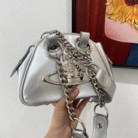 ราคา Vivienne Westwood Westific After Saturn Female 2023กระเป๋าโบว์ลิ่งใหม่แพคเกจ Alar Punk Spice Wind To Hand The ใบเบิกกระเป๋าสะพายไหล่ (20166104552)