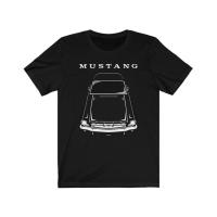 ราคา Ford Mustang Fastback 1966 Tshirt 66 Mustang Clothing (19707323573)