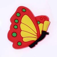 ราคา PVC รองเท้า Charms อุปกรณ์เสริมสีผีเสื้อรองเท้าตกแต่งหัวเข็มขัดอุปกรณ์เสริมสำหรับ Crocs Jibbitz รองเท้าแตะ X Mas Gift (19344670567)