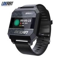 ราคา LOKMAT Smart Watch Men OCEAN 2 Fitness Messages Reminder Smart Wristband with Sleep Monitoring Smart Activity Tracker (13612967637)