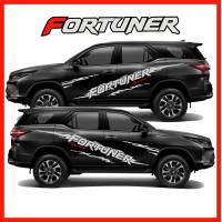 ราคา TOYOTA Fortuner สติ๊กเกอร์แต่งข้างลายก้างปลาโตโยต้าฟอร์จูนเนอร์ ชุดแต่งฟอร์จูนเนอร์ สติ๊กเกอร์ซิ่ง สติ๊กเกอร์ติดรถ sticker สอบถามเพิมทางแชท (670712548)
