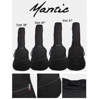 ราคา กระเป๋ากีต้าร์ Mantic YM กระเป๋าใส่กีต้าร์ ถุงใส่กีต้าร์ ใส่ได้ทั้งกีต้าร์โปร่ง กันน้ำ เนื้อผ้าคุณภาพดี Guitarbag Luckybymusic (7629142104)