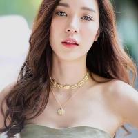 ราคา สร้อยคอเปลือกหอย สร้อยเปลือกหอยสีทอง สร้อยจี้เปลือกหอย สร้อยไปทะเล สร้อยโชคเกอร์หอย (18146390649)