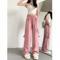 ราคา my ai style กางเกงยีนส์ กางเกงขายาว กางเกงคาร์โก้ผู้หญิง กระชับ ความสะดวกสบายความสะดวกสบาย ลำลอง 2023 NEW A90M04S (20054876461)