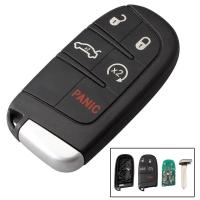 ราคา M3N 40821302กุญแจรีโมท Kunci Remote Mobil 5ปุ่ม433MHz สำหรับ Dodge Chrysler (19539145072)