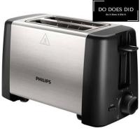 ราคา เครื่องปิ้งขนมปัง PHILIPS รุ่น HD4825 สีเงิน ดำ ฟิลิปส์ กำลังไฟ 800 วัตต์ ราคาพิเศษ Do Does Did (5218966813)