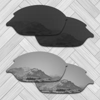 ราคา เลนส์โพลาไรซ์สำรอง2คู่สำหรับ Oakley Romeo 2กรอบแว่นกันแดด ติดตั้งได้ง่าย ใส่ได้พอดี ป้องกันรังสียูวี100 ดำ เงิน (20343661821)
