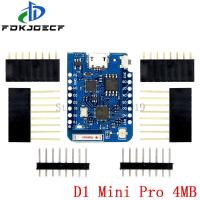 ราคา WeMos D1 Mini Pro V3 0 NodeMcu 4MB 16MB ไบต์ Lua WIFI บอร์ดพัฒนาอินเตอร์เน็ตของสิ่งต่างๆ ESP8266 CH340G วงจรรวม V2 (19769745814)