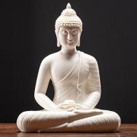 ราคา Spot parcel post Large Ceramic Sakyamani Statue Amitabha Buddha Thai Buddha Home Living Room Entrance Decoration Lighting Ornaments (20888145836)