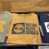 ราคา 2023 New Fashion version Overseas Timberland Timberland mens pure cotton bottoming Timberland summer casual round neck short sleeved T shirt men (20132626663)