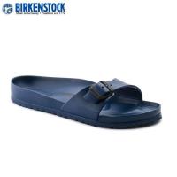 ราคา Birkenstockรองเท้าแตะ Madrid EVA Narrow fit 128173 Navy Blue Sandal Made in Germany (18534080776)