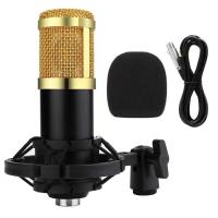 ราคา BM 800 Microphone Professional Studio Condenser Microphone For PC Computer Recording Karaoke bm800 Mic Streaming Live Podcasting (12925732126)