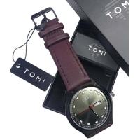 ราคา นาฬิกาTOMI พร้อมกล่อง TM 110ของแท้100 นาฬิกาข้อมือโทมิผู้ชายและผู้หญิง นาฬิกาโทมิ สายหนัง กันน้ำได้ นาฬิกาญี่ปุ่น TW620 (19482129315)