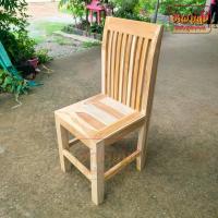 ราคา HNGM เก้าอี้ไม้สัก เก้าอี้โต๊ะอาหาร เก้าอี้นักเรียนไม้สัก งานไม้สักแท้ ยังไม่ทำสีใดๆ พร้อมส่ง (19513560669)