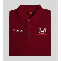 ราคา HONDA CIVIC POLO TSHIRT CIVIC ACCORD CITY CRV HRV COLLAR HONEYCOMB POLO (16486518360)