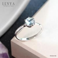 ราคา Lenya Jewelry แหวนอเมทิสต์ Amethyst ชูเดี่ยว ดีไซน์เรียบง่าย สวยโดดเด่นเป็นหนึ่งเดียว ตัวเรือนเงินแท้ 925 ชุปพิงค์โกลด์ pink gold (7469980425)