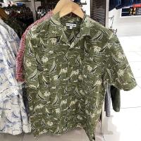 ราคา UNIQLO เสื้อคู่รักแขนสั้นสำหรับครอบครัวเสื้อผ้าผู้ชายแฟชั่นลำลองหลวมพิมพ์ลายเปิดคอปก444646 446998 (20067310939)