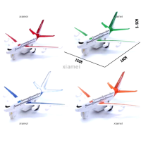 ราคา xiamei พลาสติกแอร์บัสรุ่นเด็กดึงกลับ airliner ผู้โดยสารเครื่องบินรุ่น (20266129431)