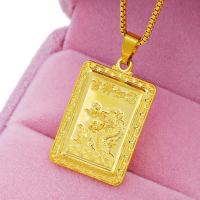 ราคา น่ารักเลียนแบบทองพ่นทรายทองปีนักษัตรจี้หญิง ทองเหลืองชุบ 24k สีทอง (18810527206)