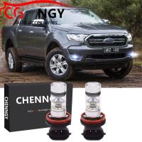 ราคา สำหรับฟอร์ดเรนเจอร์2012 2020 6000K สีขาวโปรเจคเตอร์ LED ไฟตัดหมอกหลอดไฟชุด2 (16329212467)