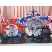 ราคา กลองชุด 5 ใบ Jazz Drum มาพร้อมเก้าอี้ และไม้กลอง พร้อมอุปกรณ์ ครบชุด ช่วยให้น้องๆฝึกทักษะแยกประสาทสัมผัส (19290489285)