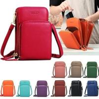 ราคา Superior Home Shop Womens Crossbody Bag Cell Phone Mini Purse PU Leather Shoulder Bags Waterproof Smartphone Wallet (19654149504)